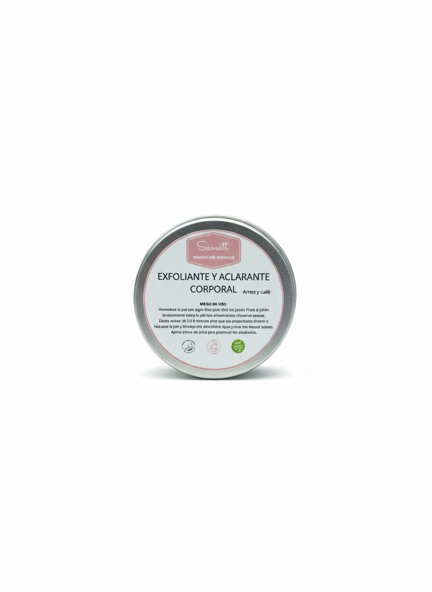 Exfoliante de café corporal